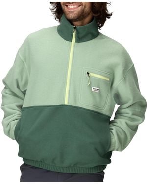 Marmot Retro Rocklin 1/2 Fleece Jacket - Green