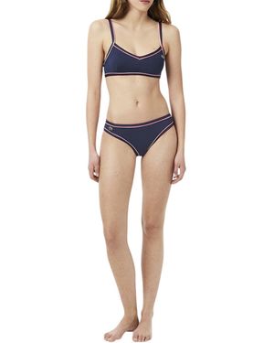 Lacoste Contrast Trim Swim Briefs - Blue
