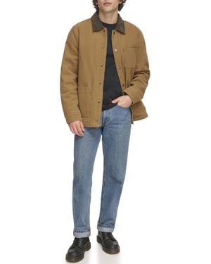 Levi's Cotton Canvas Chore Coat - Blue