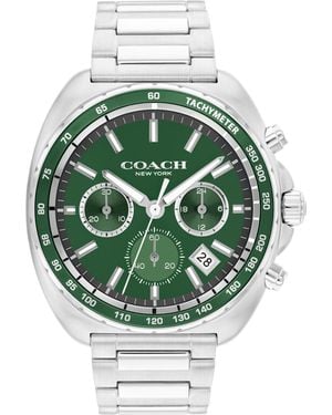 COACH Charter Quartz Chronograph Watch - Green