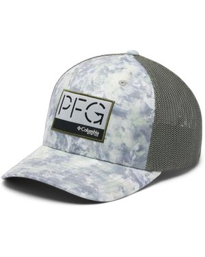 Columbia Pfg Camo Mesh Ball Cap - Metallic