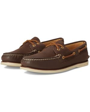 Sperry Top-Sider A/O 2-Eye Lace-Up Boots 12 M (D) Leather - Brown