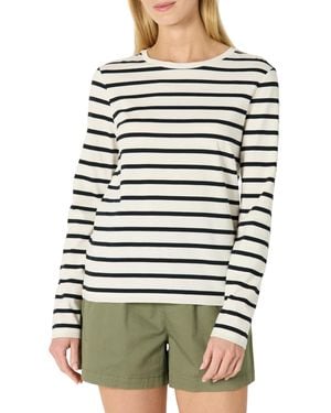 Amazon Essentials Camiseta de Cuello Redondo - Multicolor