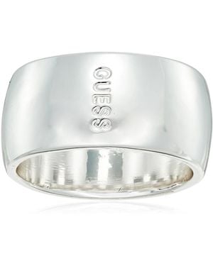 Guess "basic Wide Band Ring - Metallic