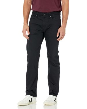 Amazon Essentials Pantalón Vaquero Elástico de Ajuste Deportivo Hombre - Negro