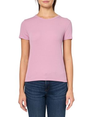 Velvet By Graham & Spencer Bedford Modal Rib T-shirt - Red
