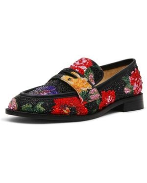 Betsey Johnson Sb-canne Loafer - Red