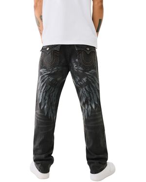 True Religion Studded Ricky Sn Flap 1/2" - Black