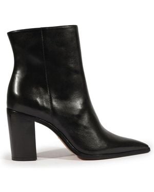 SCHUTZ SHOES Mikki Block Bootie 9 / Black/leather