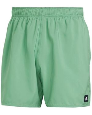 adidas Originals Adidas S Solid Short-length Swim Shorts - Green