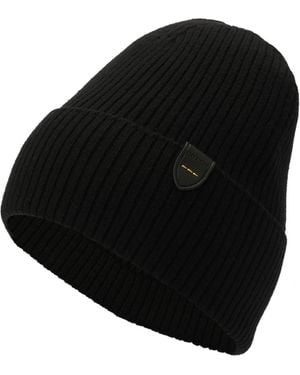 COACH Classic Rib Beanie - Black