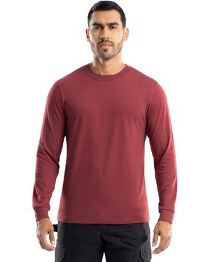 Wrangler Jersey Knit Long Sleeve T-shirt - Red