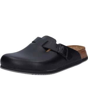Birkenstock Boston Soft Footbed - Black