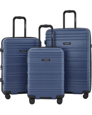 Scotch & Soda Rotterdam Erweiterbares Hartschalengepäck - Blau