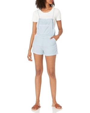 Billabong Out N About Short Overall Rompers - Blue