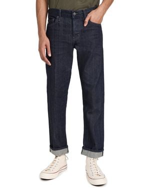 AG Jeans Kace Modern Straight Selvedge Jeans 30" - Blue