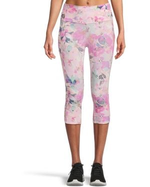 Skechers Go Walk High Waisted Capri - Pink