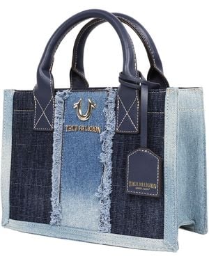 TRUE RELIGION Tote Bag - Blue