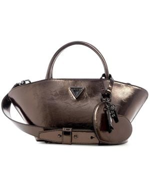 Guess Bolena Mini Satchel - Brown