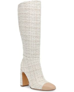 Steve Madden Ally Knee High Boot - White