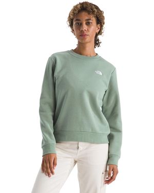 The North Face Evolution Simple Dome Crew | Ribbed Collar & Hem - Green