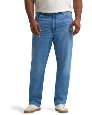 Lee Jeans Big & Tall Legendary Relaxed Straight Jean - Blue