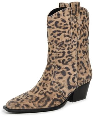 Free People Cat Nap Cowboy Boots - Black