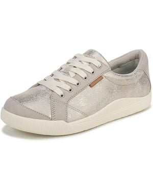 Dr. Scholls Dr. Scholl's Be Bright Sneaker Metallic Oyster Gray 11 M - White