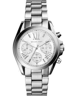 Michael Kors Mini Bradshaw Silver-tone Watch Mk6174 - Metallic
