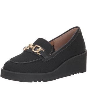 NYDJ Edward Suede Wedge - Black