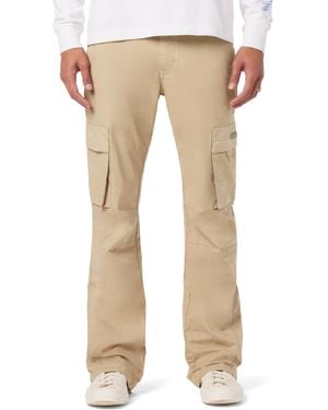 Hudson Jeans Walker Cargo Kick Flare - Natural