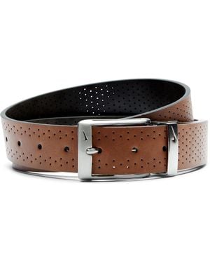 Nike Mens Perforated Reversible Belt - Black