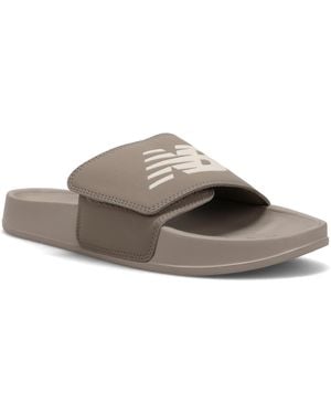 New Balance 200 Adjustable Slide Sandal - Brown