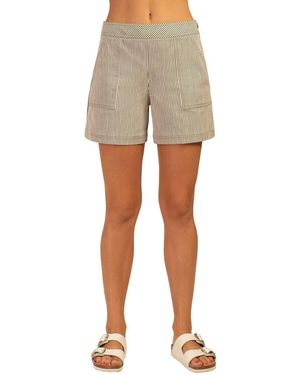 Trina Turk Dearest Linen-blend Short - Natural