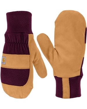 Carhartt Wind Fighter Fleece Work Mitt - Purple