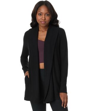 Beyond Yoga Relax Rib Cardigan Black X-small