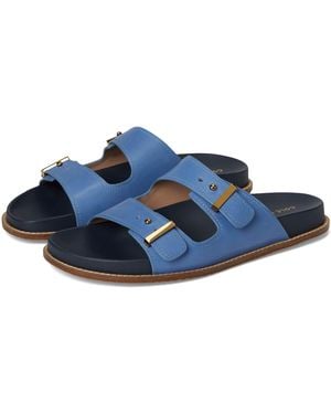 Cole Haan S Marisol Footbed Sandals Dutchblue/navy Blazer Leather 5.5 Medium