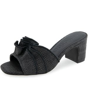 Aerosoles Gabrielle Heeled Slide Sandal - Black