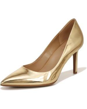 Naturalizer S Anna Pump Warm Gold Leather 10 M - Natural
