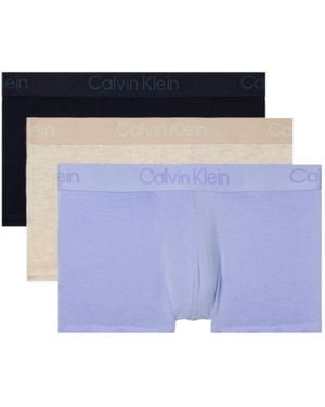 Calvin Klein Ultra Soft Modern Modal Trunk - Blue