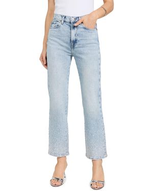 7 For All Mankind Logan Stovepipe - Blue