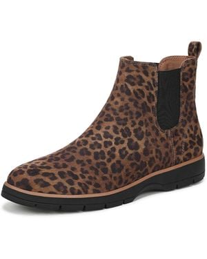 Dr. Scholls Northbound Fashion Boot Leopard Animal Print 11 M - Brown