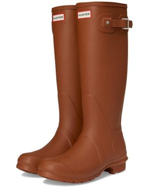 HUNTER Original Tall Boot Rain - Brown