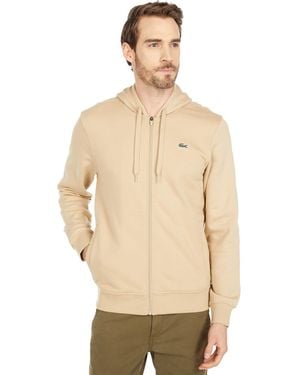 Lacoste Full Zip Fleece - Natural
