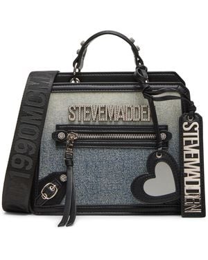 Steve Madden Evelyn-o Satchel - Black
