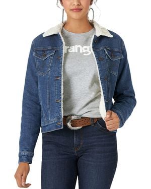 Wrangler 's Retro Heritage Denim Jacket - Blue