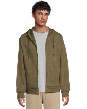 UGG Shiloh Full Zip Hoodie Sweatshirt - Green