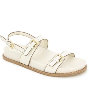 Kenneth Cole Drinity Wedge Sandal - White