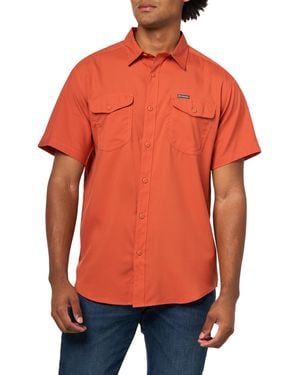 Columbia Utilizer Ii Solid Short Sleeve Shirt - Orange
