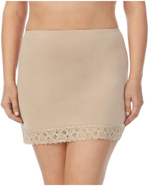 Jones New York Womens Silky Touch 16 Anti-cling Above Knee Half Slip - Natural
